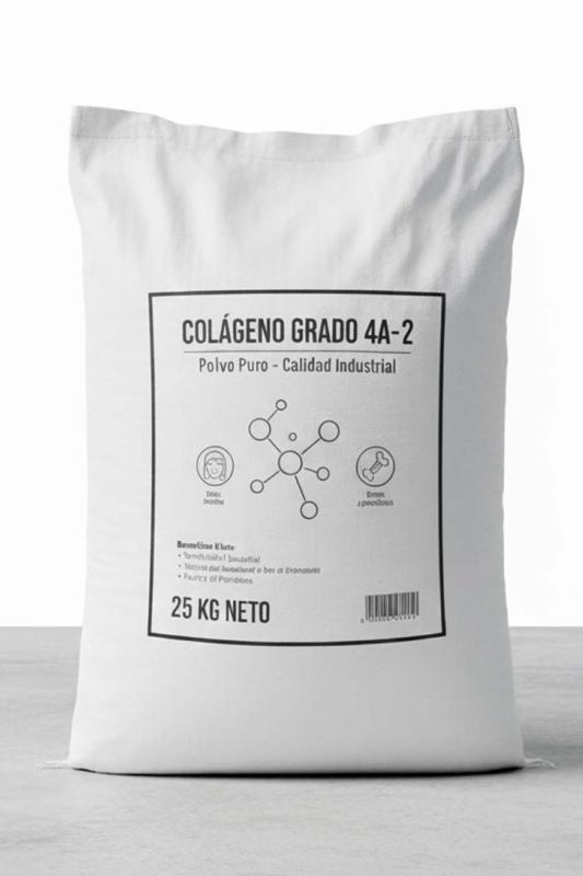 Colágeno Grado 4A-2 Puro en Polvo (25 kg) 